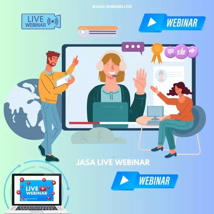 Penyedia Jasa Live Webinar Murah dan Berkualitas