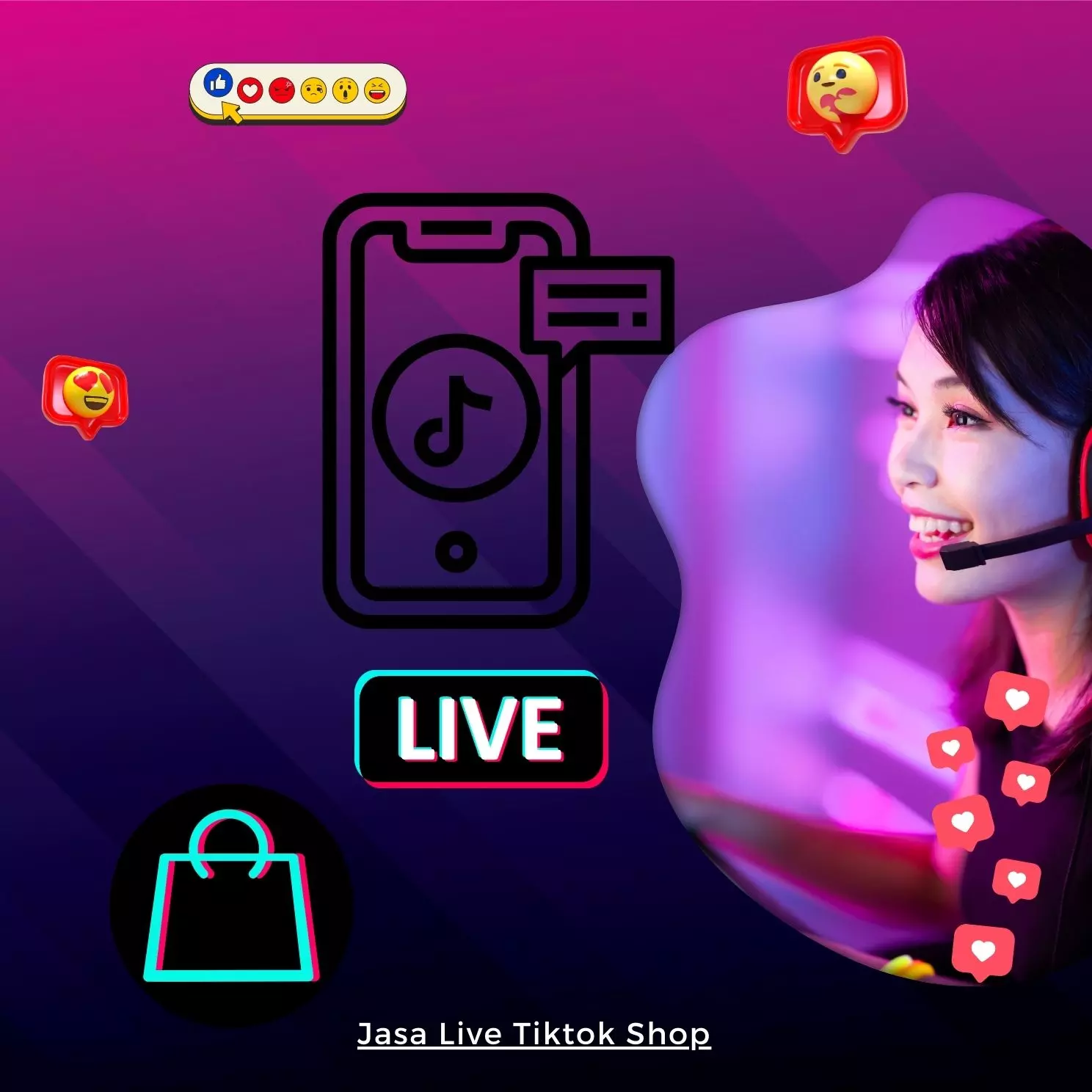 Jasa Host Live Tik Tok Shop