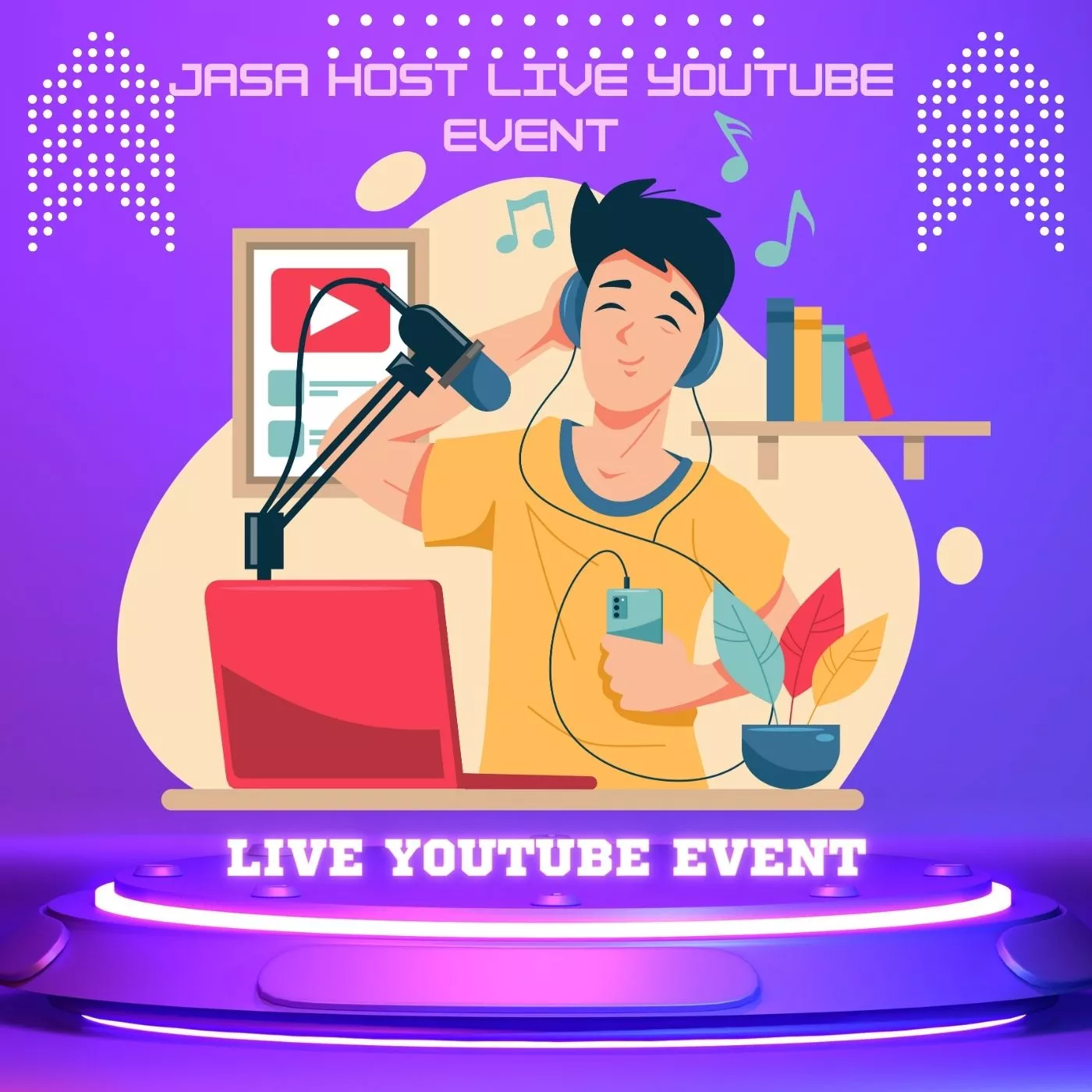 Jasa Host Live Youtube Event