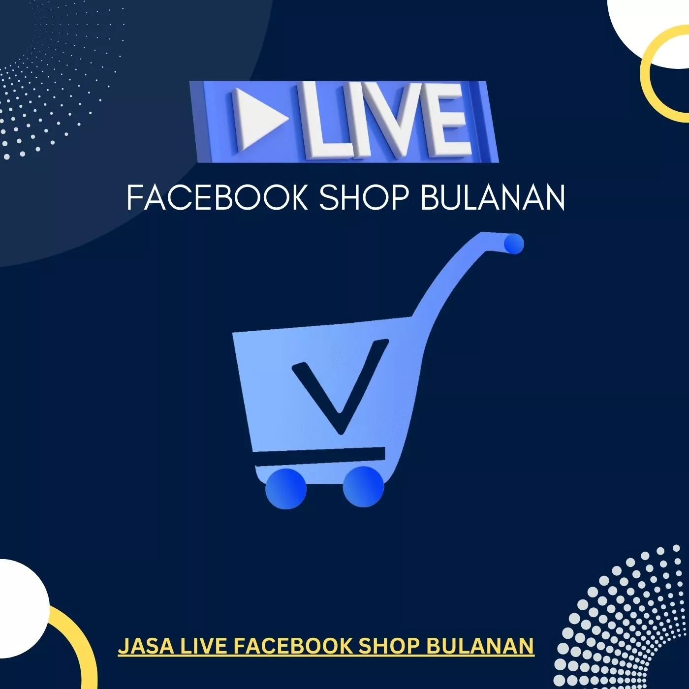 Jasa Live Facebook Shop Bulanan