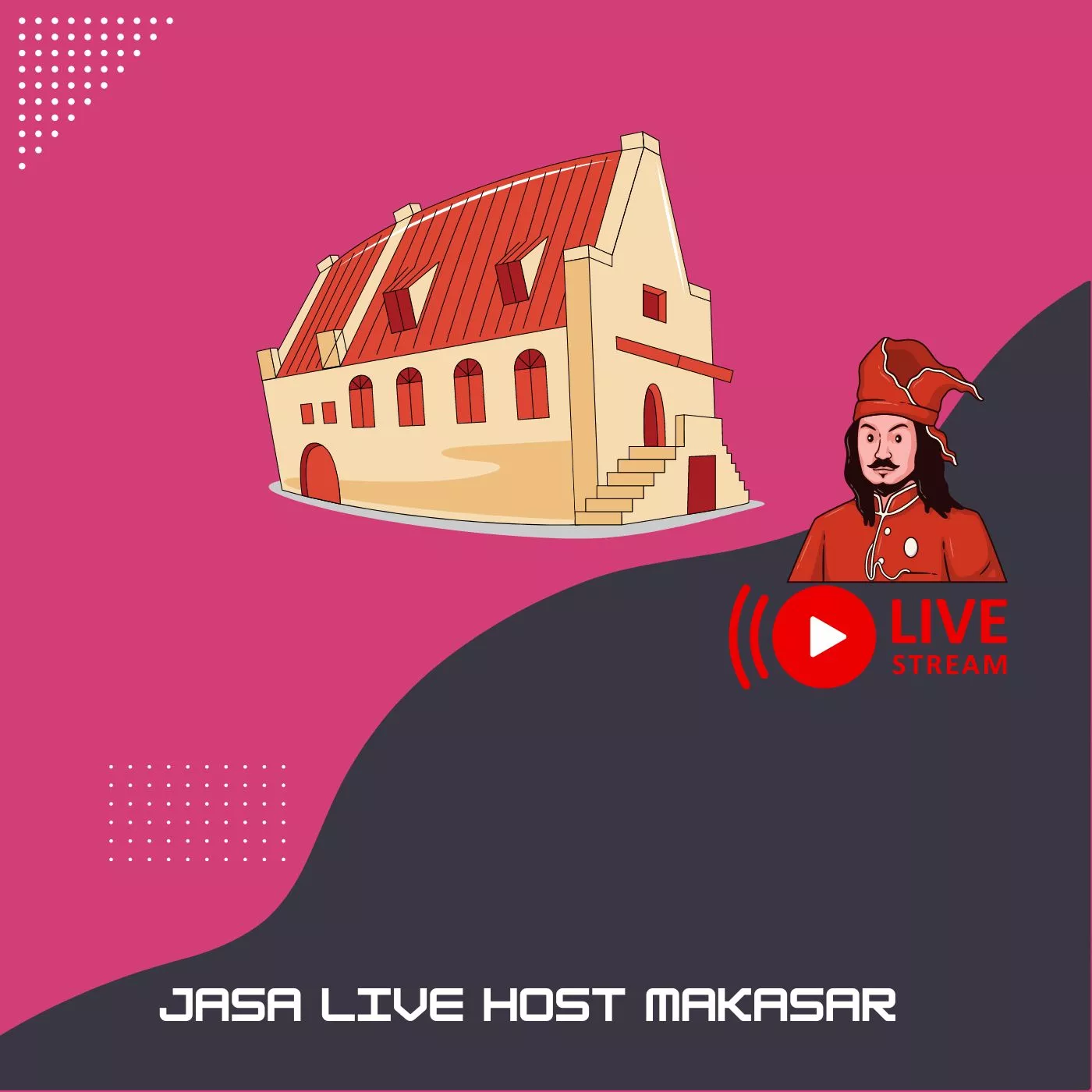 Jasa Live Host Makasar