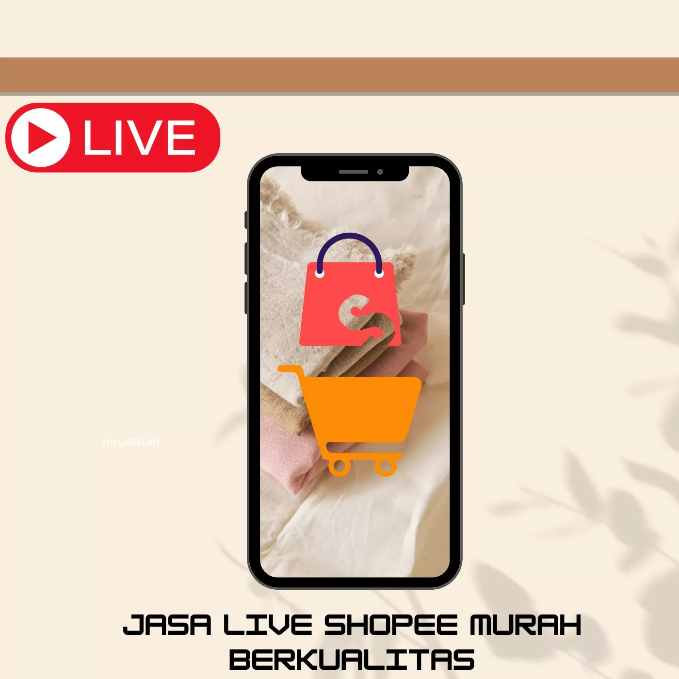 Jasa Live Shopee Murah Berkualitas